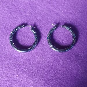 Elegant Silver Hoop Earrings